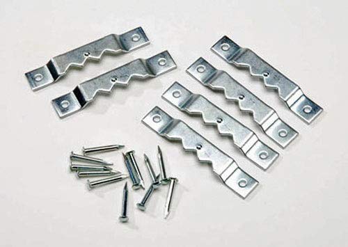 10 Pack Zinc Plated Steel Sawtooth Hanger with 20 Nails